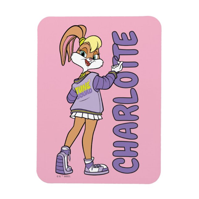 Ímã Lola TUNE SQUAD™ Varsity Heart (Vertical)