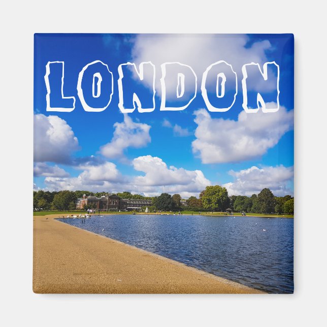 Imã London England Excelente UK Park Nature (Frente)