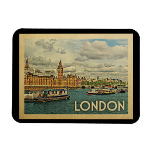 Ímã London England Viagens vintage