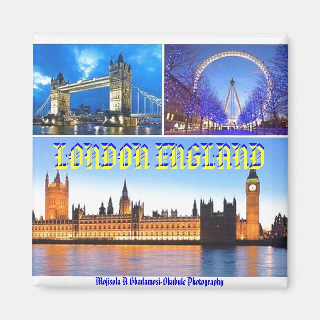 Imã LONDON Magnet (Frente)
