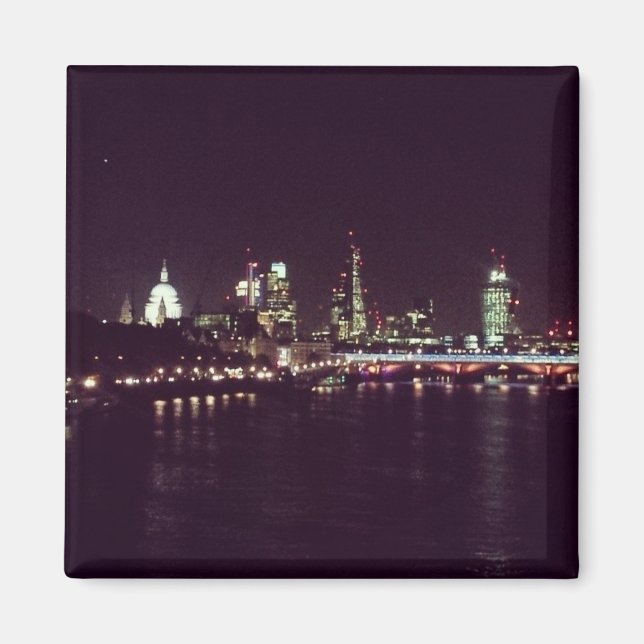 Imã London Noite Magnet (Frente)