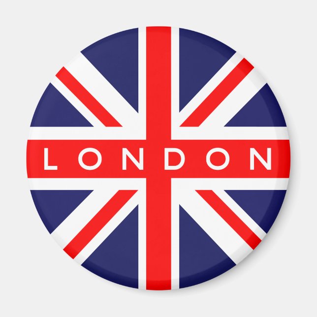 Imã London UK Flag (Frente)