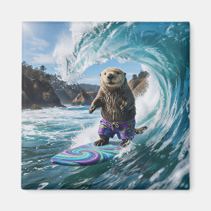 Imã Londra Califórnia Surfe Otária