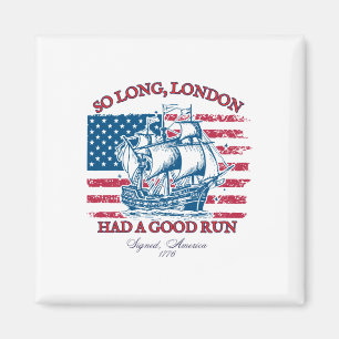 Imã Londres 4 De Julho De 1776 Usa Camisa Girls P