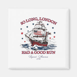 Imã Londres 4 De Julho De 1776 Usa Camisa Girls P