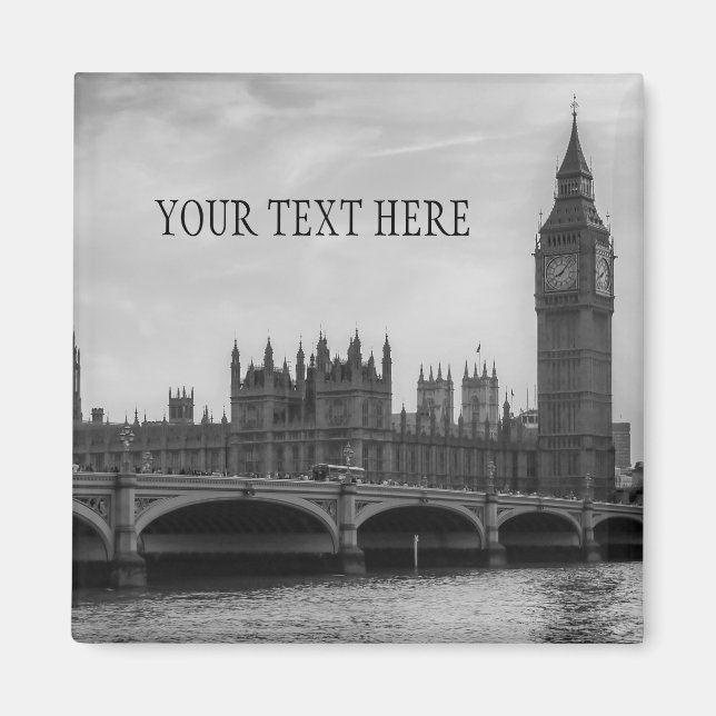 Imã Londres Inglaterra Reino Unido Parlamento (Frente)