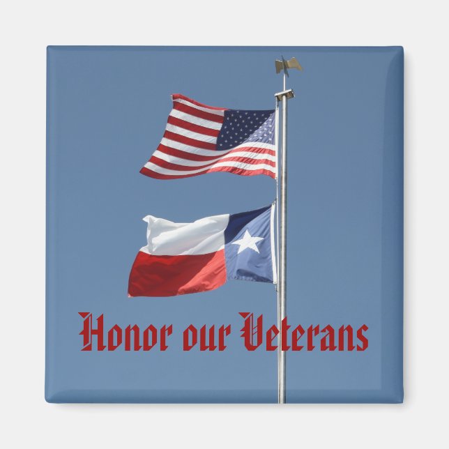 Imã Lone Star America Magnet (Frente)