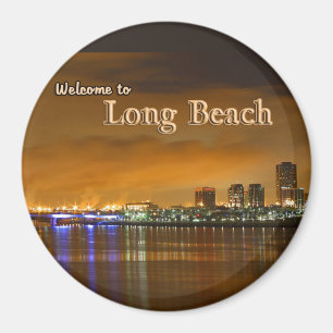 Imã Long Beach California À Noite