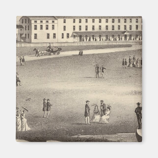 Imã Long Beach House, Long Beach, NJ (Frente)