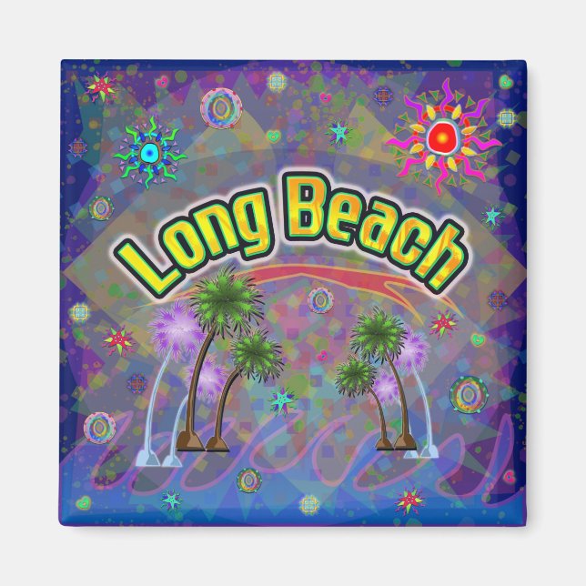 Imã Long Beach Noble Voyage Nagnet (Frente)