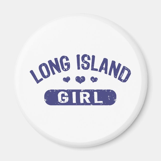 Imã Long Island Girl (Frente)