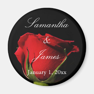 Imã Long Stemmed Red Rose Personal