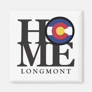 Imã Longmont ímã de Colorado 4x4 HOME"