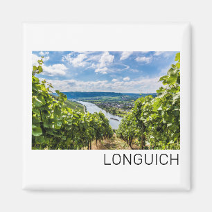 Imã Longuich Moselle Vineyard Panorama Alemanha