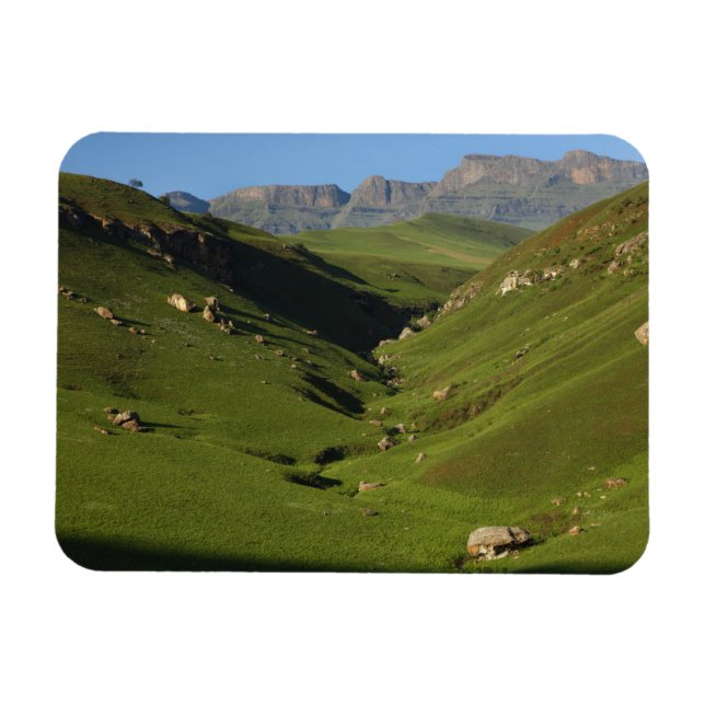 Ímã Longwall, Giant's Castle, Montanhas Drakensberg, (Horizontal)