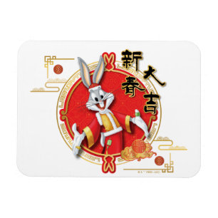 Ímã LOONEY TUNES™   BUGS BUNNY™ Sorte na Primavera
