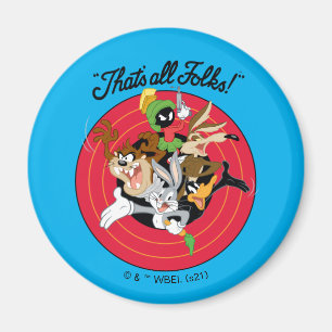Imã LOONEY TUNES™ "ISSO É TUDO PESSOAL!™" Bullsey