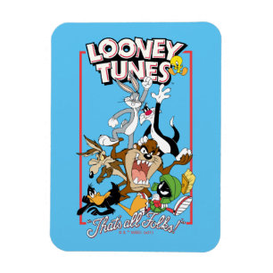 Ímã LOONEY TUNES™ "ISSO É TUDO PESSOAL!™" - Pilha