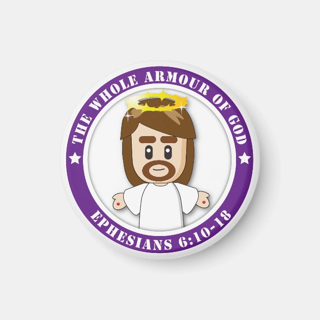 Imã LORD JESUS Magnet (Frente)