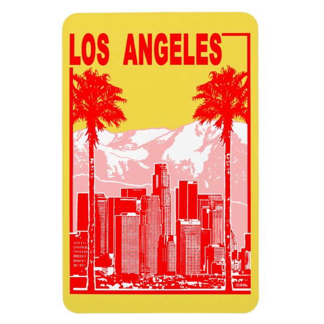 Ímã Los Angeles (Vertical)