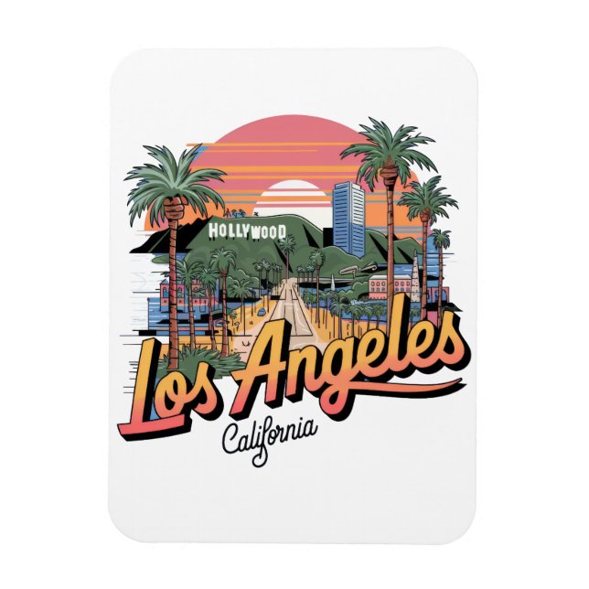 Ímã Los Angeles (Vertical)