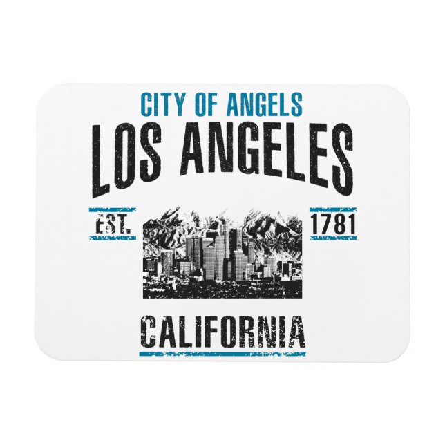 Ímã Los Angeles (Horizontal)