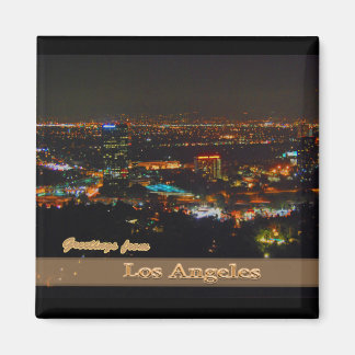 Imã Los Angeles À Noite Da Mulholland Drive