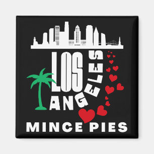 Imã Los Angeles ama Mince Pies Cityscape
