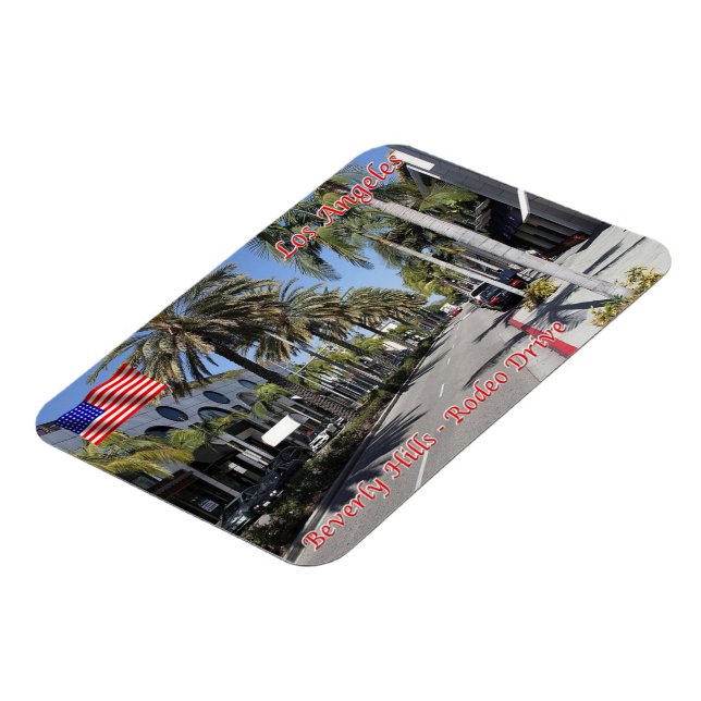 Ímã Los Angeles - Beverly Colinas - Rodeo Drive - EUA (Left Side)
