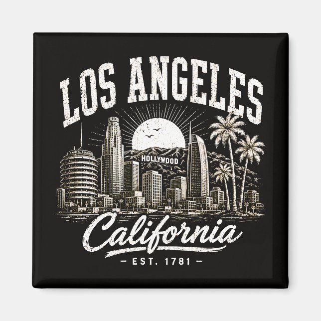 Imã Los Angeles Califórnia (Frente)