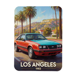 Ímã Los Angeles California Show de Rua 1983
