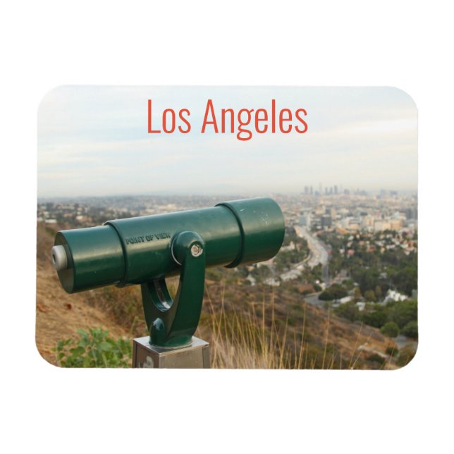 Ímã Los Angeles da Mulholland Drive (Horizontal)