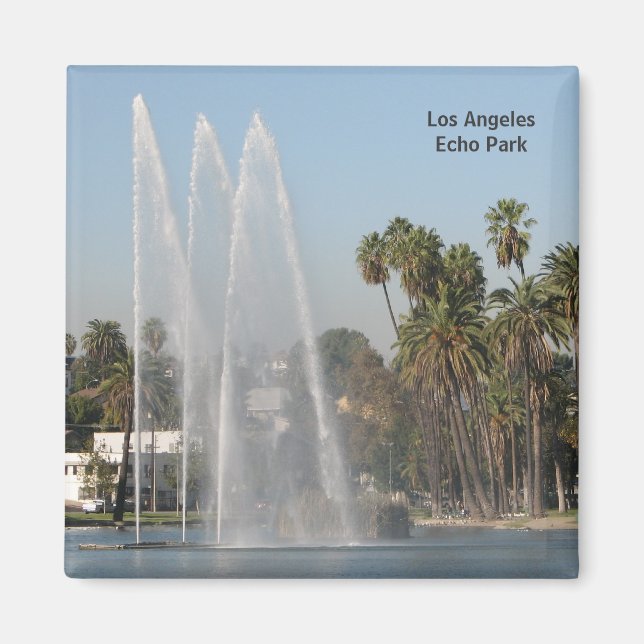 Imã Los Angeles - Echo Park Magnet! (Frente)