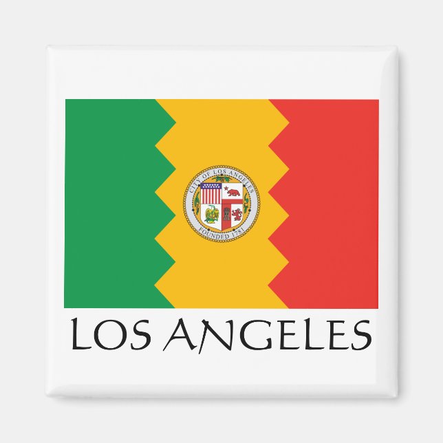 Imã Los Angeles Flag (Frente)