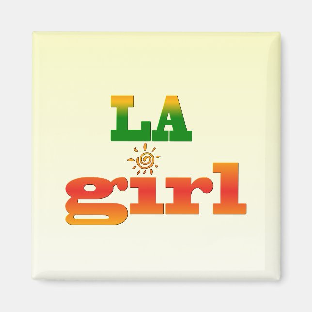 Imã Los Angeles Girl (Frente)
