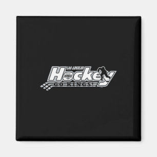 Imã Los Angeles Kings Hockey Preto Licenciado Oficialm