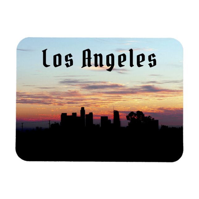 Ímã Los Angeles - personalizável (Horizontal)