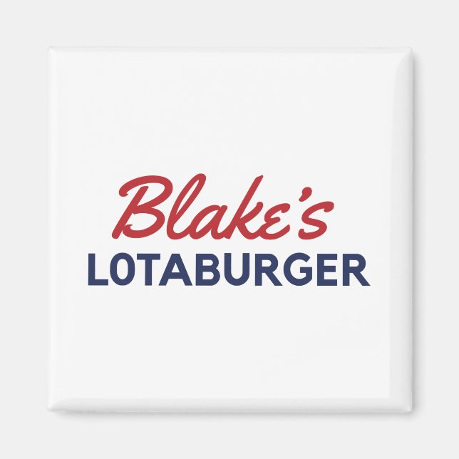 Imã Lotaburger de Blake (Frente)
