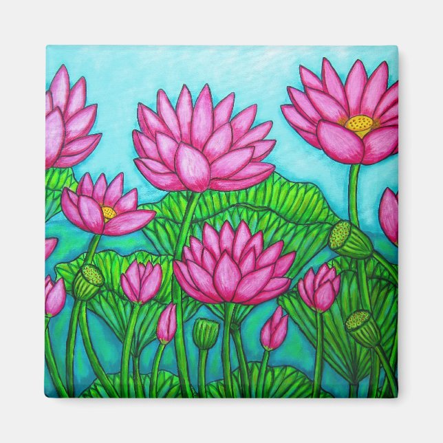 Imã Lotus Bliss II Magnet (Frente)