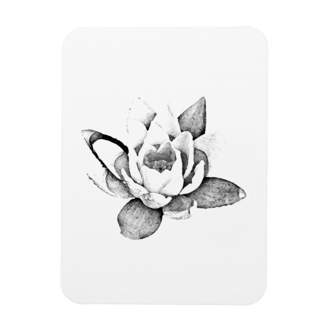 ÍMÃ LOTUS FLEXÍVEL PHOTO MAGNET (Vertical)