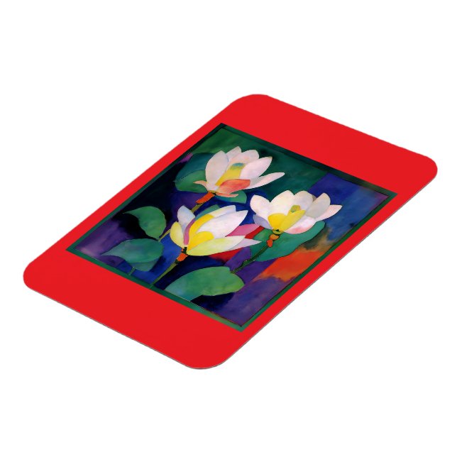 Ímã Lótus Flowers Magnet (Left Side)