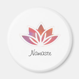 Imã Lotus Namaste Magnet