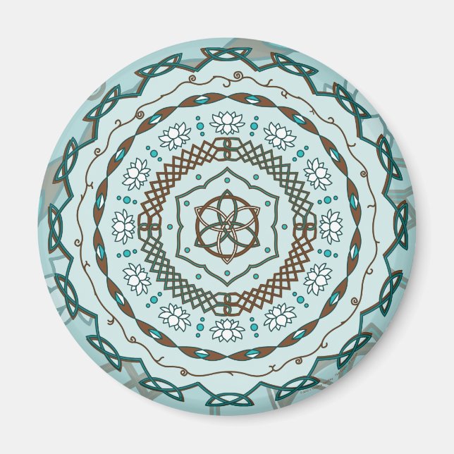 Imã Lotus Weave Magnet (Frente)