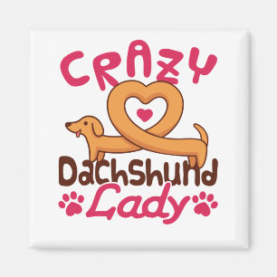 Imã Louca Dachshund Lady Doxie Mãe