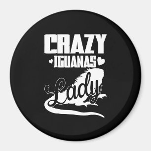 Imã Louca Iguana Lady