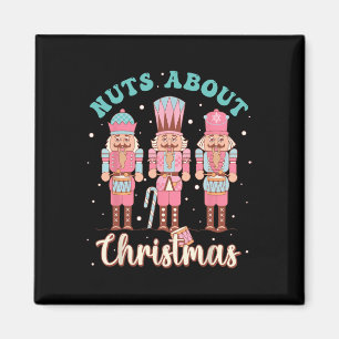Imã Louco por Natal Diversão Pastel Quebra-Nozes de Na
