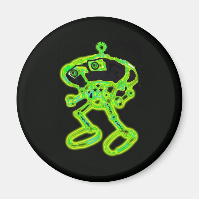 Imã Louco! Robô MagNEAT-O! (Frente)