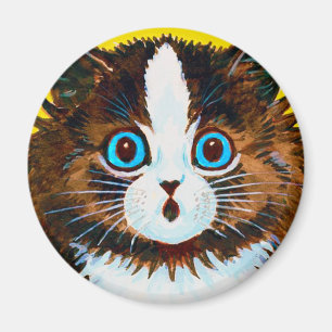 Imã Louis Wain cat Magnet