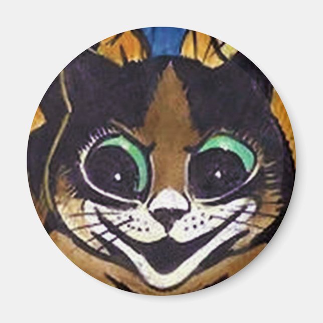 Imã Louis Wain cat Magnet (Frente)