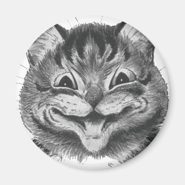 Imã Louis Wain cat Magnet (Frente)